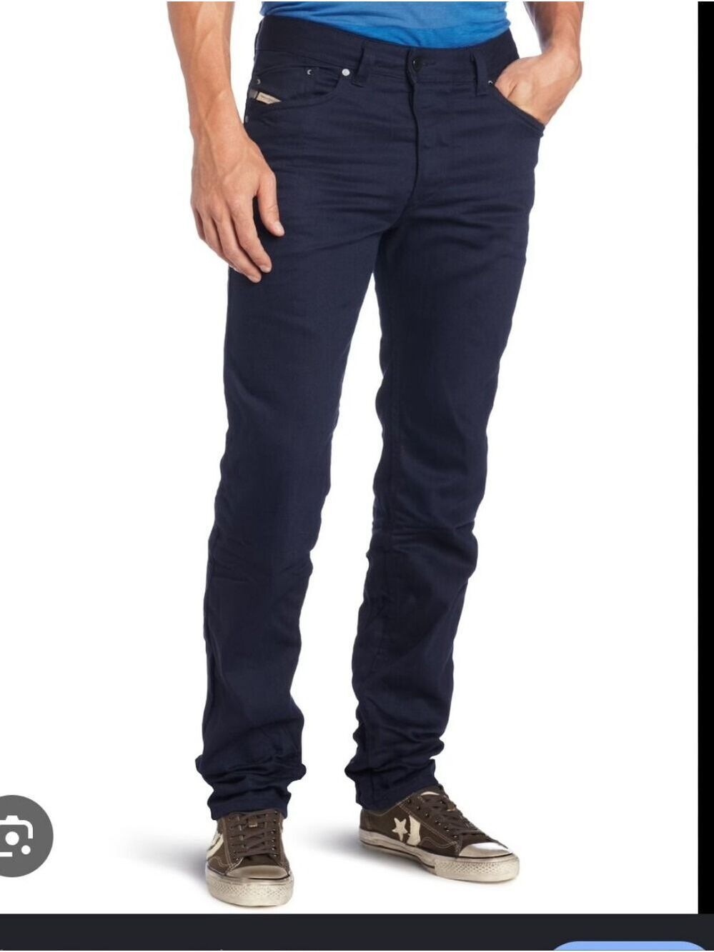 Diesel Mens Darron Regular Slim Tapered Jeans New 32x32
